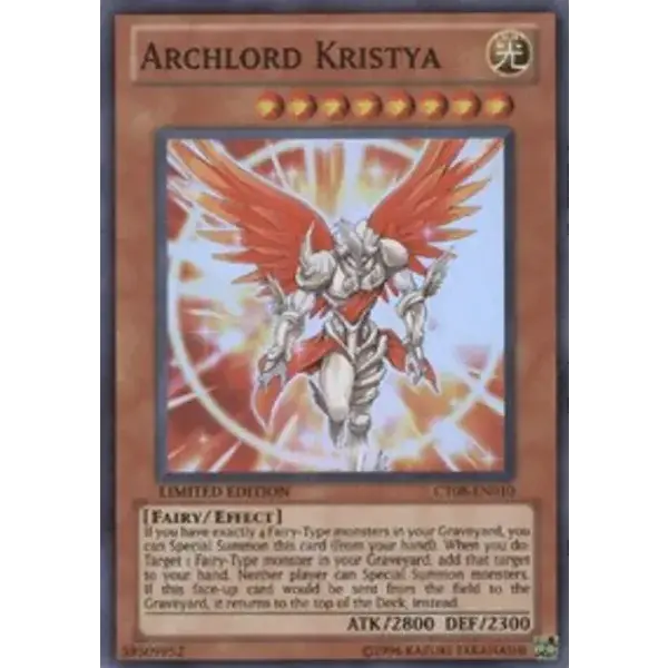 Konami Archlord Kristya (CT08-EN10) LightlyPlayed