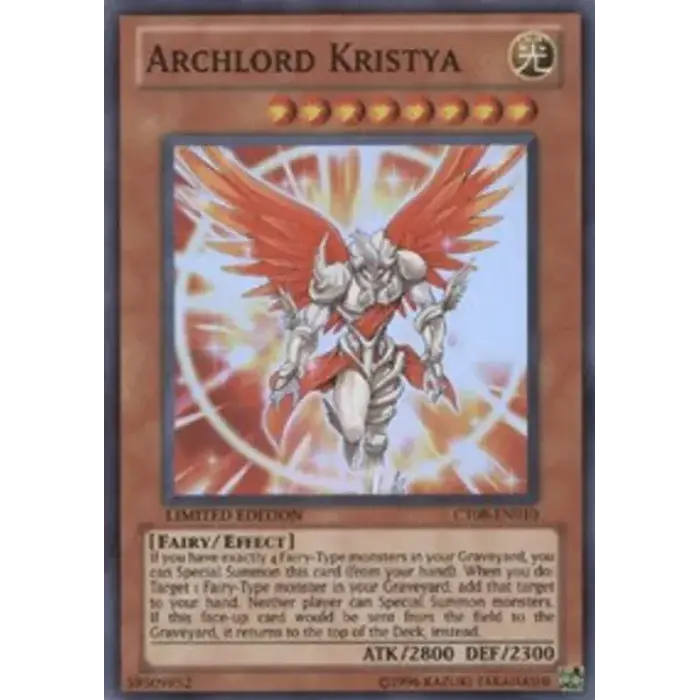 Konami Archlord Kristya (CT08-EN10) LightlyPlayed