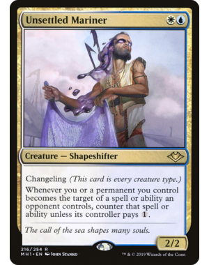Magic: The Gathering Unsettled Mariner (216) Lightly Played