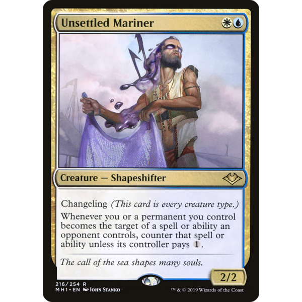 Magic: The Gathering Unsettled Mariner (216) Lightly Played