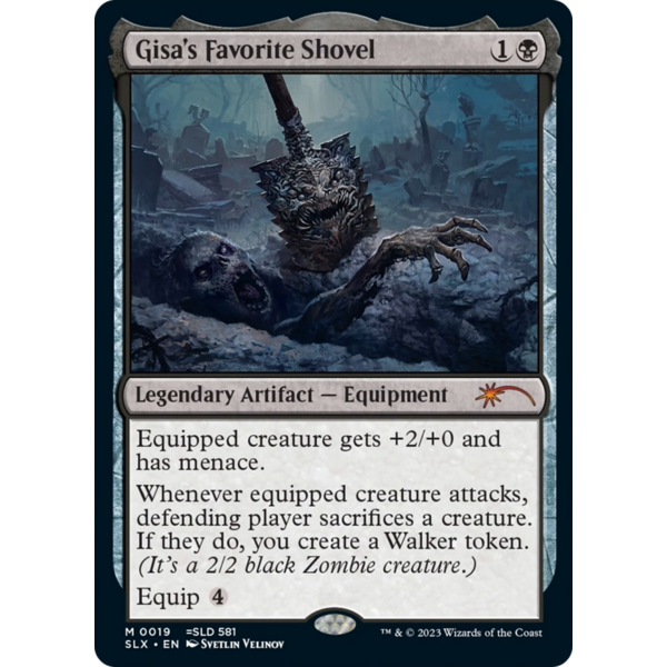 Magic: The Gathering Gisa's Favorite Shovel (581) Lightly Played
