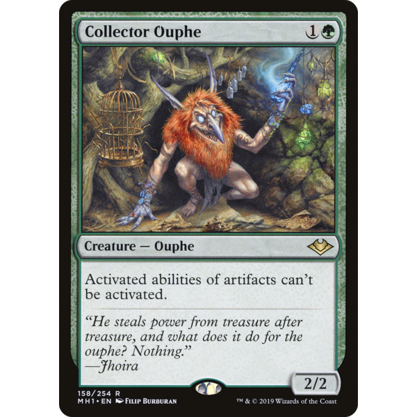 Magic: The Gathering Collector Ouphe (158) Lightly Played Foil