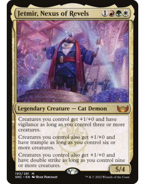 Magic: The Gathering Jetmir, Nexus of Revels (193) Lightly Played Foil
