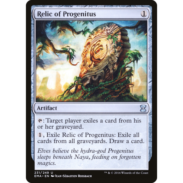 Magic: The Gathering Relic of Progenitus (231) Lightly Played Foil