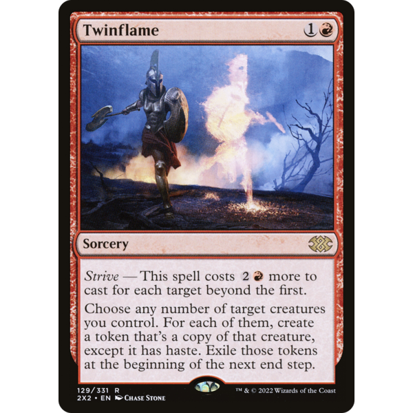 Magic: The Gathering Twinflame (129) Lightly Played