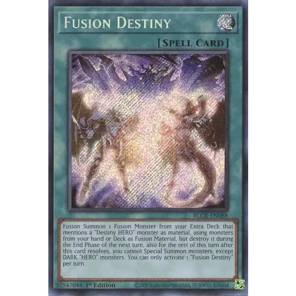 Konami Fusion Destiny (BLCR-88) Lightly Played