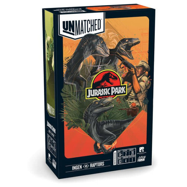Mondo Games Unmatched Jurassic Park: Ingen Vs. Raptors