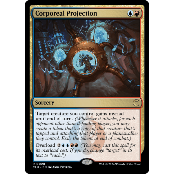 Magic: The Gathering Corporeal Projection (28) Lightly Played