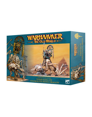 Warhammer The Old World The Old World - Tomb Kings of Khemri - Tomb King on Necrolith Bone Dragon