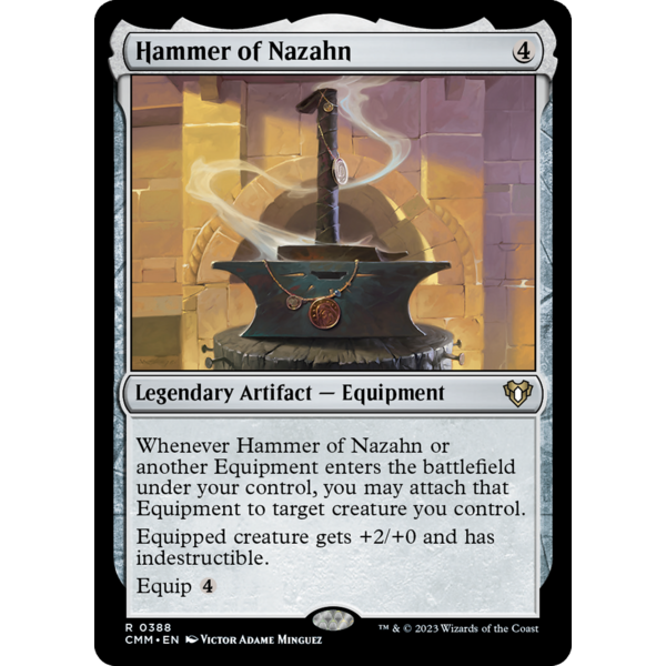 Magic: The Gathering Hammer of Nazahn (388) Lightly Played
