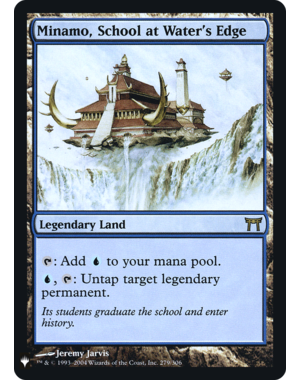 Magic: The Gathering Minamo, School at Water's Edge (279) Lightly Played Foil