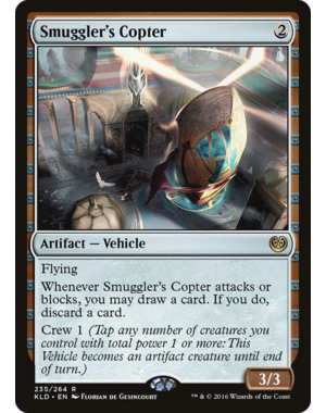 Magic: The Gathering Smuggler's Copter (235) Lightly Played