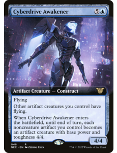Magic: The Gathering Cyberdrive Awakener (Extended Art) (48) Lightly Played