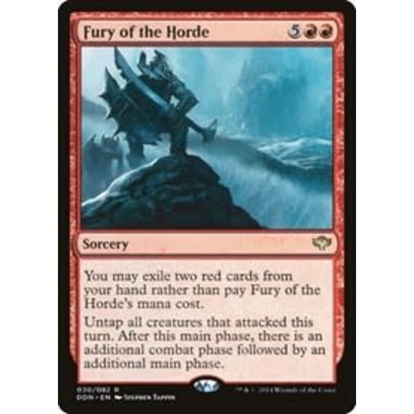 Magic: The Gathering Fury of the Horde (030) Lightly Played