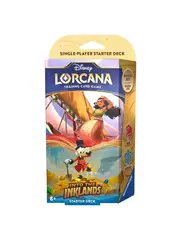 Ravensburger Disney Lorcana: Into the Inklands Starter Deck (Ruby & Sapphire)