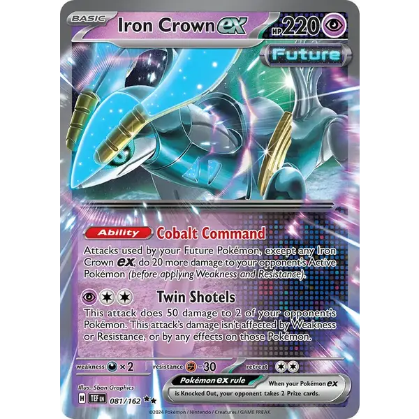 Pokemon Iron Crown ex (081) Lightly Played