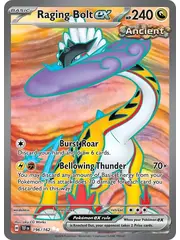 Pokemon Raging Bolt ex (196) Lightly Played Holofoil