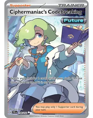 Pokemon Ciphermaniac's Codebreaking (198) Lightly Played Holofoil