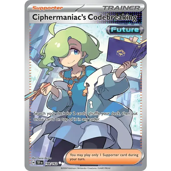 Pokemon Ciphermaniac's Codebreaking (198) Lightly Played
