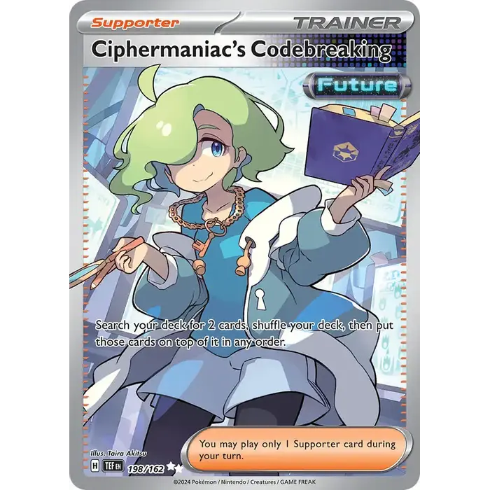 Pokemon Ciphermaniac's Codebreaking (198) Lightly Played Holofoil