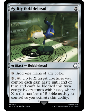Magic: The Gathering Agility Bobblehead (126) Lightly Played