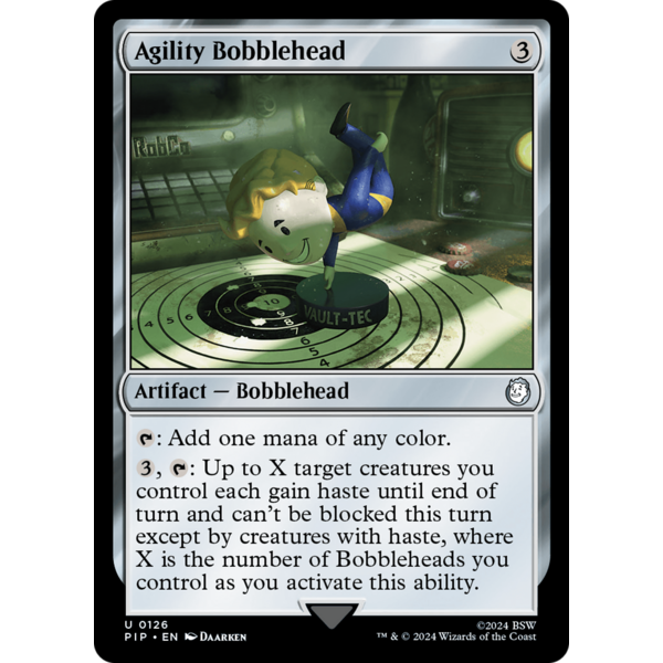 Magic: The Gathering Agility Bobblehead (126) Lightly Played