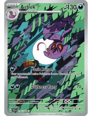 Pokemon Arbok (176) Lightly Played Holofoil