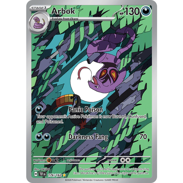 Pokemon Arbok (176) Lightly Played Holofoil