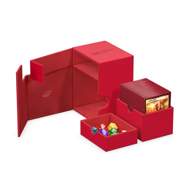 Ultimate Guard Flip N Tray Monocolor Red 133+