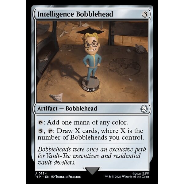 Magic: The Gathering intelligence bobblehead (134) Lightly Played