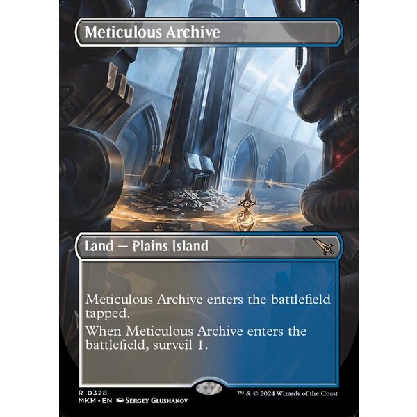 Magic: The Gathering Meticulous Archive (Borderless) (328) Lightly Played
