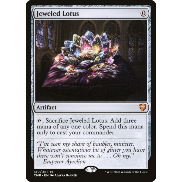 Magic: The Gathering Jeweled Lotus (319) Lightly Played