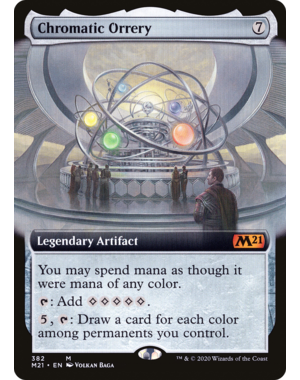 Magic: The Gathering Chromatic Orrery (Extended Art) (382) Lightly Played