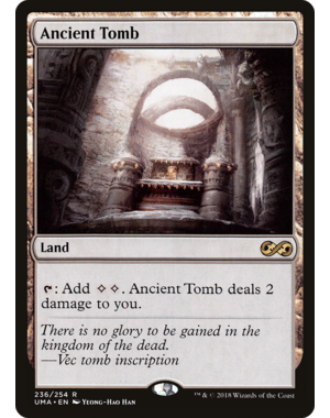 Magic: The Gathering Ancient Tomb (236) Lightly Played Foil