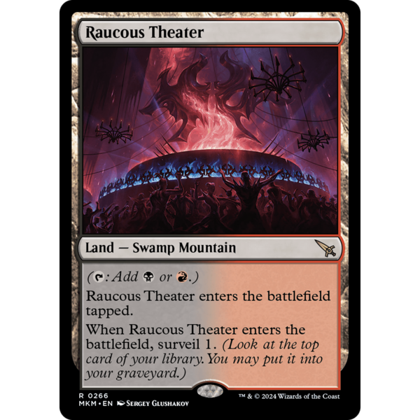 Magic: The Gathering Raucous Theater (266) Lightly Played