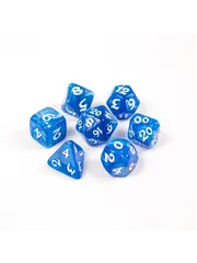 Die Hard Dice 7pc RPG Set - Elessia Essentials - Blue with White