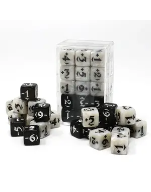 Die Hard Dice MtG Spindown Counters - Power / Toughness Dice