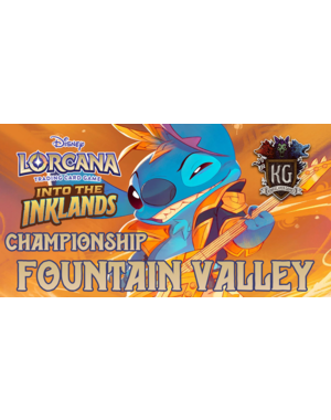 Disney Lorcana 4/27 10am Fountain Valley Into The Inklands Championship Saturday