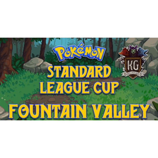 Pokemon 5/5 Fountain Valley Pokemon Standard League Cup 11 AM