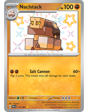 Pokemon Naclstack (177) Lightly Played Holofoil
