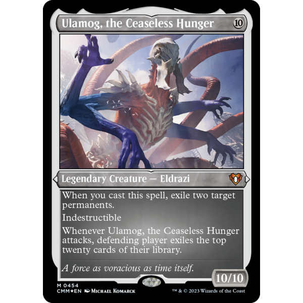 Magic: The Gathering Ulamog, the Ceaseless Hunger (Foil Etched) (454) Lightly Played