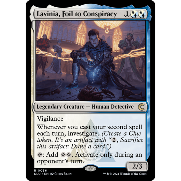 Magic: The Gathering Lavinia, Foil to Conspiracy (36) Lightly Played
