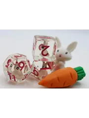 Foam Brain Backyard Bunny RPG Dice Set
