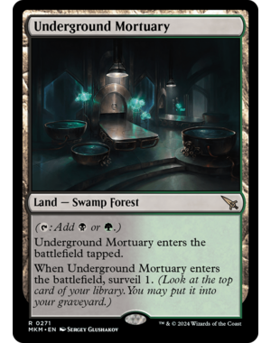 Magic: The Gathering Underground Mortuary (271) Lightly Played