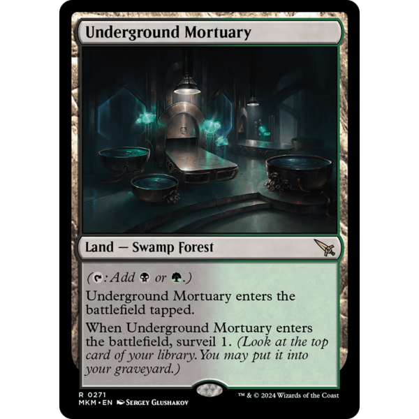 Magic: The Gathering Underground Mortuary (271) Lightly Played