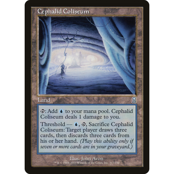Magic: The Gathering Cephalid Coliseum (317) Heavily Played
