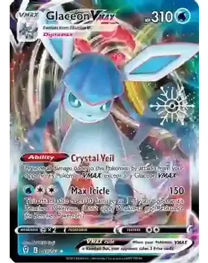 Pokemon Glaceon VMAX  (Holiday Calendar) (041) Lightly Played