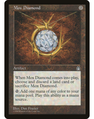 Magic: The Gathering Mox Diamond (138) Damaged