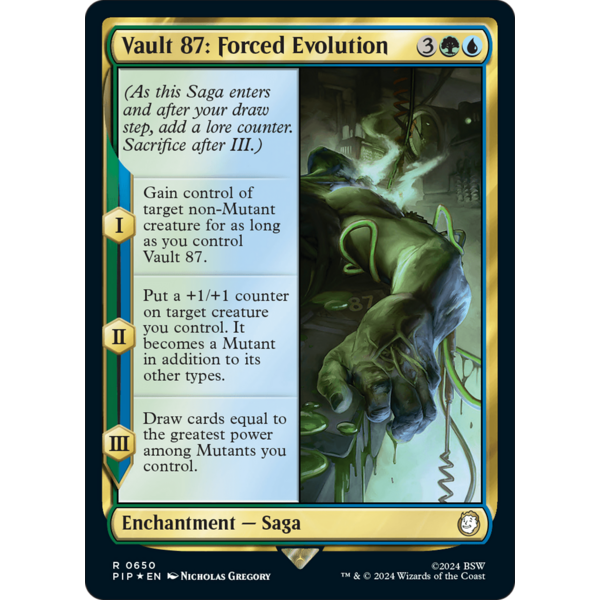 Magic: The Gathering Vault 87: Forced Evolution (Surge Foil) (650) Lightly Played