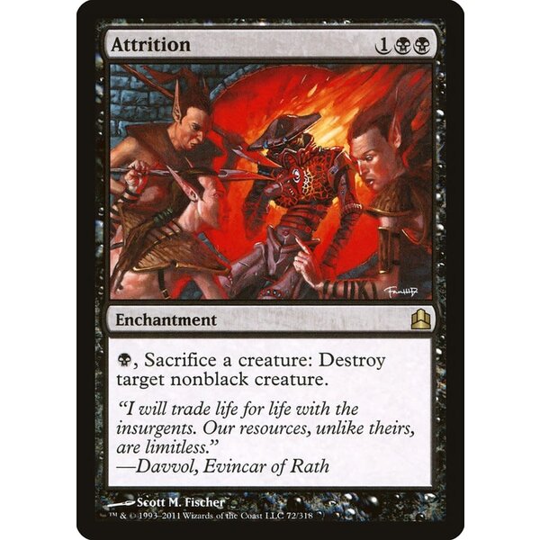 Magic: The Gathering Attrition (072) Lightly Played